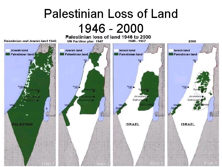 Palestinian Loss of Land 1946 - 2000 