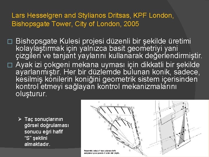 Lars Hesselgren and Stylianos Dritsas, KPF London, Bishopsgate Tower, City of London, 2005 Bishopsgate