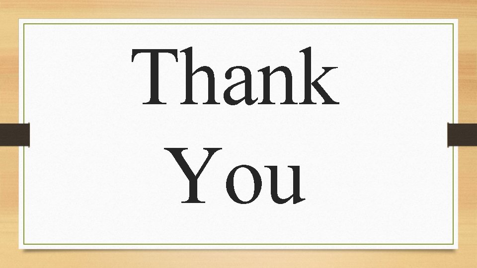 Thank You 