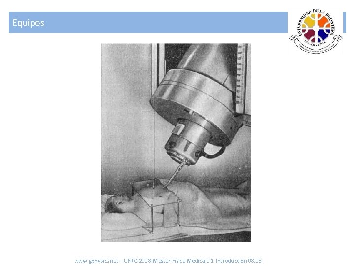 Equipos www. gphysics. net – UFRO-2008 -Master-Fisica-Medica-1 -1 -Introduccion-08. 08 