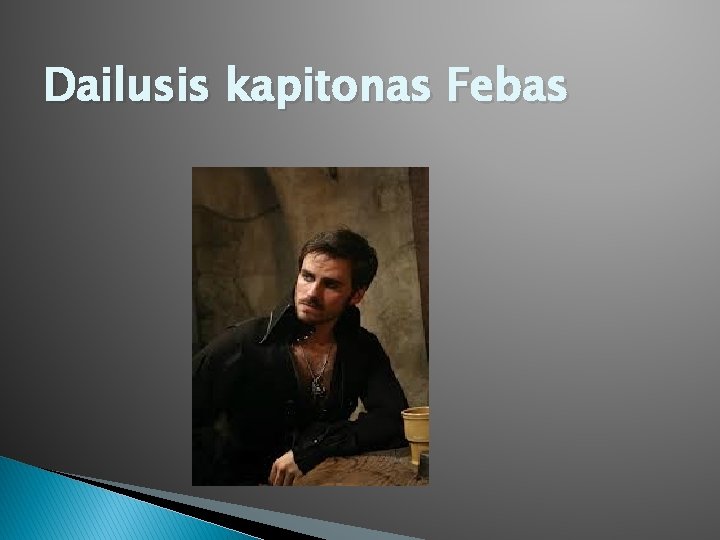 Dailusis kapitonas Febas 