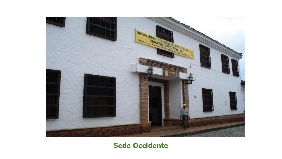 Sede Occidente 