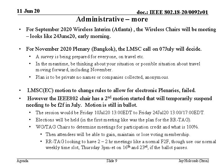 11 Jun 20 doc IEEE 802 18 200092