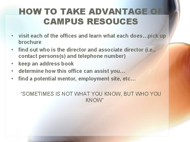 CAMPUS RESOURCES UNIVERSITY ORGANIZATIONAL CHART CCSU ADMINISTRATIVE ...