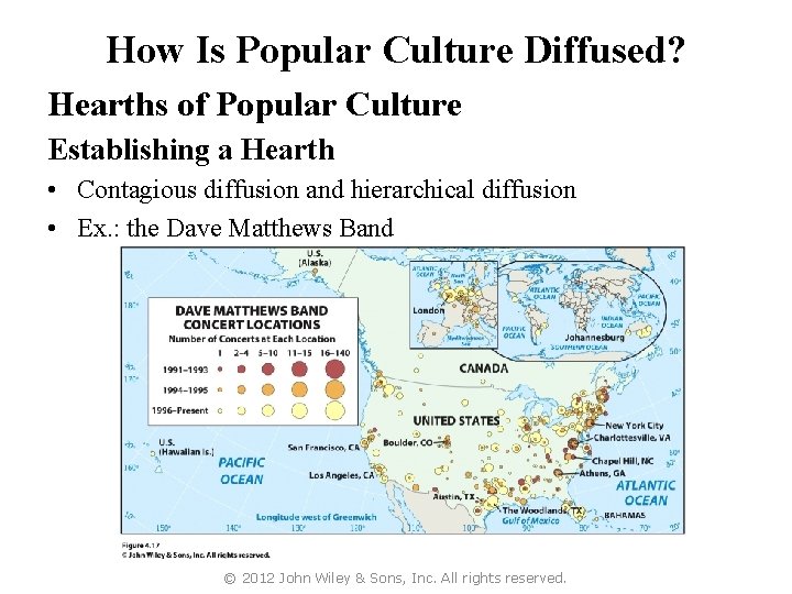 How Is Popular Culture Diffused? Hearths of Popular Culture Establishing a Hearth • Contagious