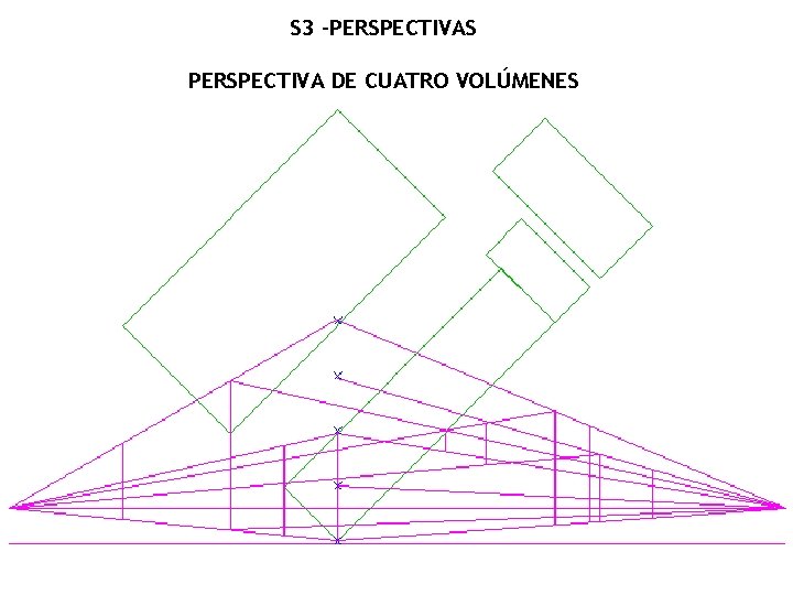 S 3 –PERSPECTIVAS PERSPECTIVA DE CUATRO VOLÚMENES 