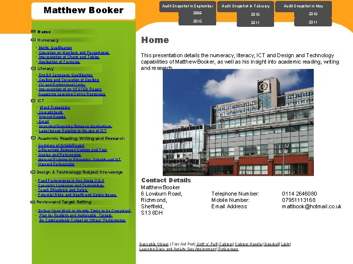 Matthew Booker Home Numeracy - Maths Qualification - Operation on Numbers and Percentages -