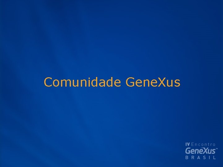 Comunidade Gene. Xus 