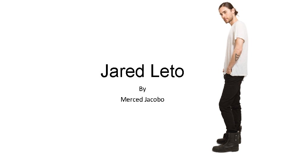 Jared Leto By Merced Jacobo 