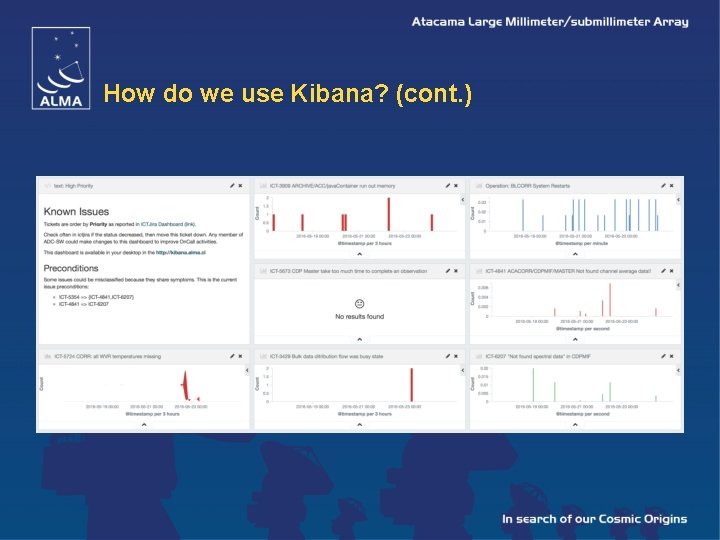 How do we use Kibana? (cont. ) 