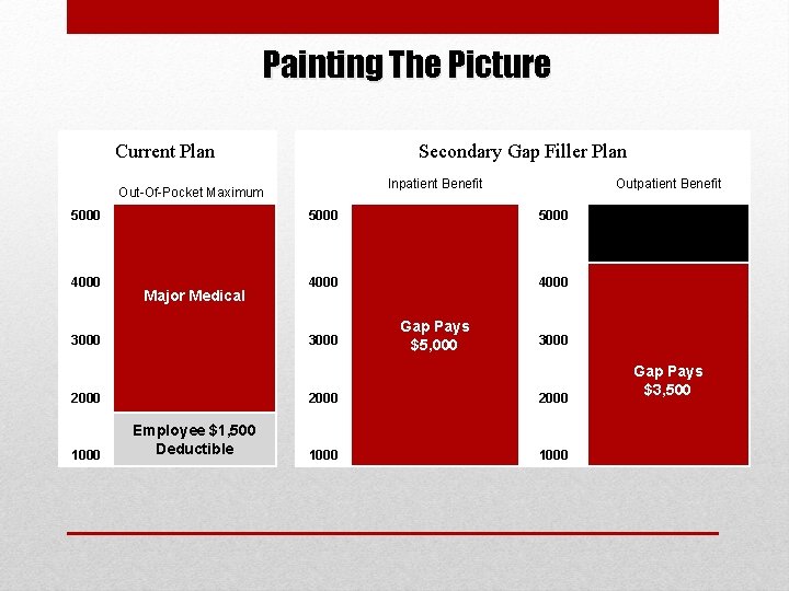 Painting The Picture SSS Gap Design Secondary Gap. Plan Filler Plan Current Plan Inpatient