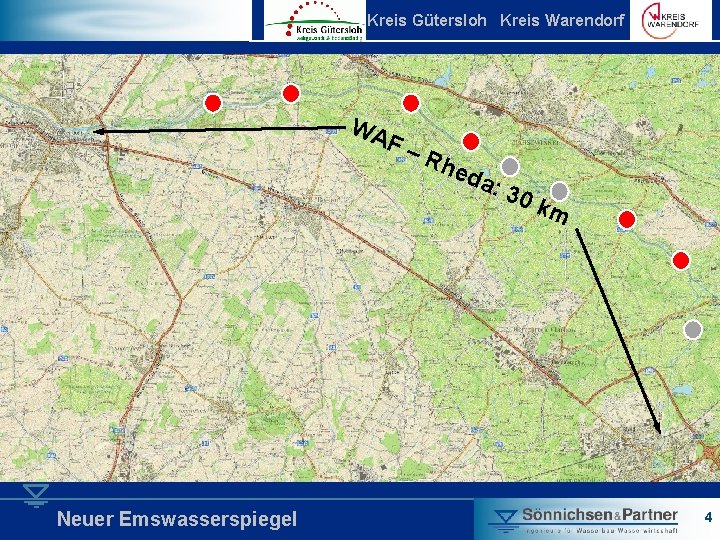 Kreis Gütersloh Kreis Warendorf Übersichtskarte 1. WA Texte, Beschreibungen, F – Rh eda :