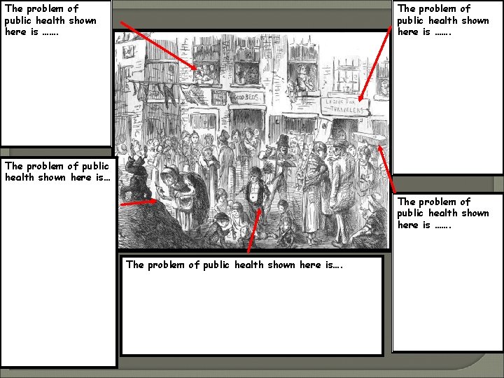 The problem of public health shown here is ……. The problem of public health