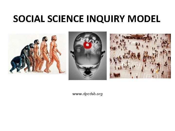 SOCIAL SCIENCE INQUIRY MODEL www. dpcdsb. org 