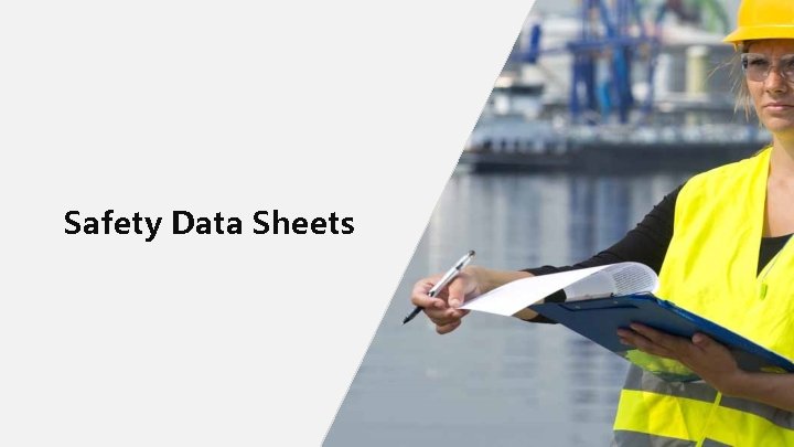 Safety Data Sheets 60 