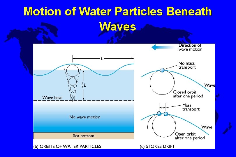 Motion of Water Particles Beneath Waves 
