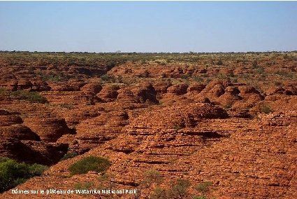 Dômes sur le plateau de Watarrka National Park 