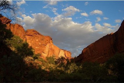 Le Kings Canyon est l'attraction principale du Parc national de Watarrka 