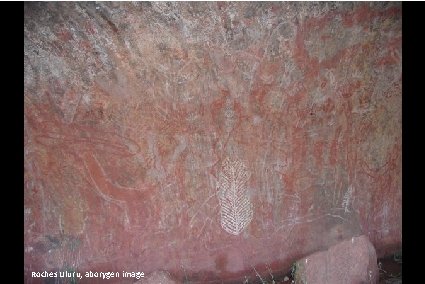 Roches Uluru, aborygen image 