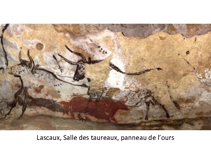 Lascaux, Salle des taureaux, panneau de l’ours 