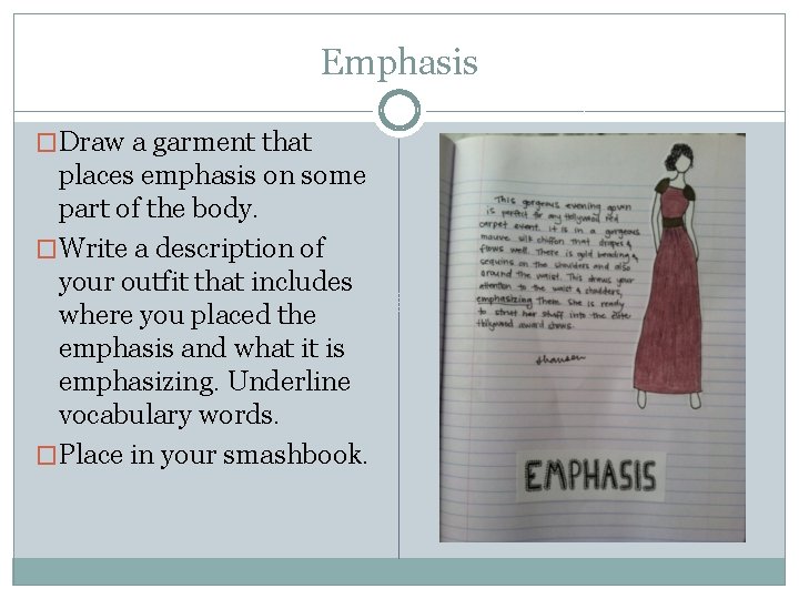 Emphasis Example Book Fashion SMASH Book DESIGN PORTFOLIO What is a