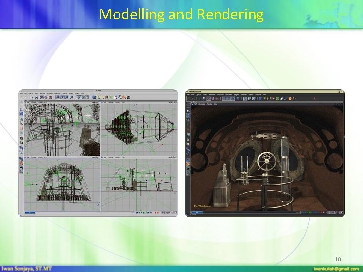 Modelling and Rendering 10 