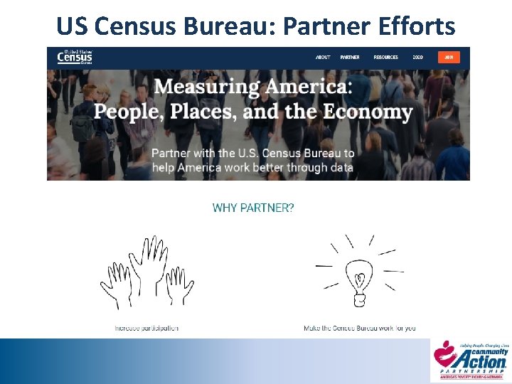 US Census Bureau: Partner Efforts 