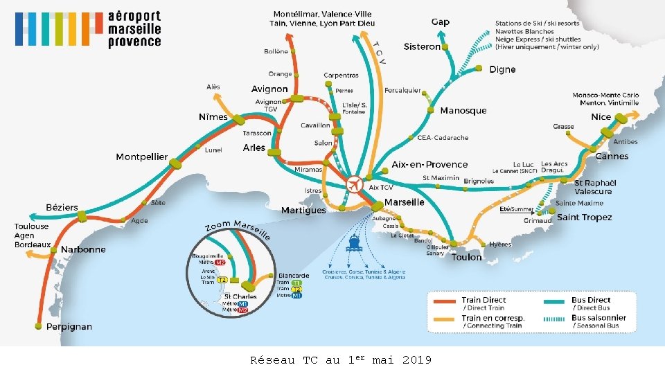 Réseau TC au 1 er mai 2019 