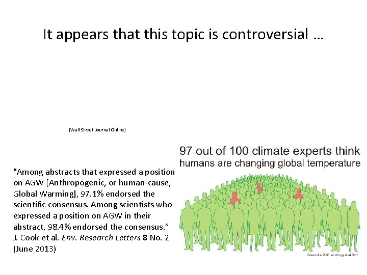 It appears that this topic is controversial … (Wall Street Journal Online) "Among abstracts
