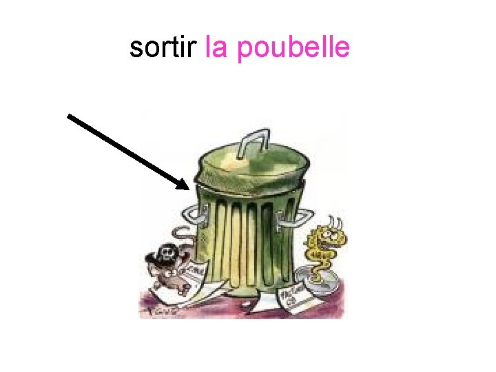 sortir la poubelle 