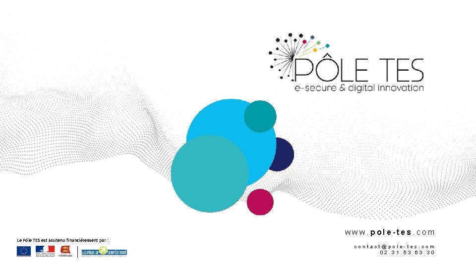 www. pole-tes. com Le Pôle TES est soutenu financièrement par : contact@pole-tes. com 02