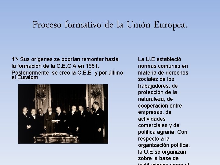 Principales etapas del proceso de construccin de la