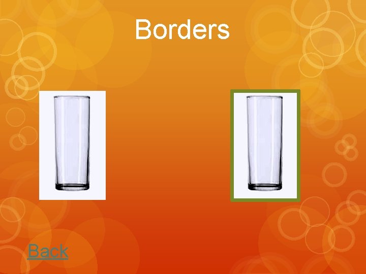 Borders Back 
