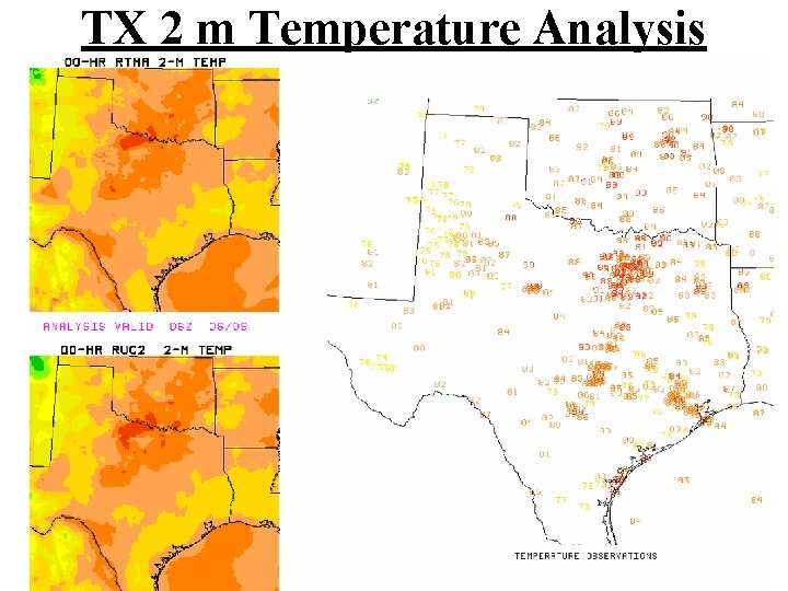 TX 2 m Temperature Analysis 23 