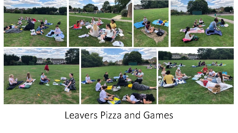Leavers Pizza and Games 