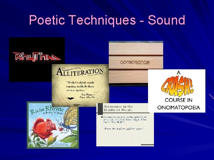 Poetic Techniques - Sound 
