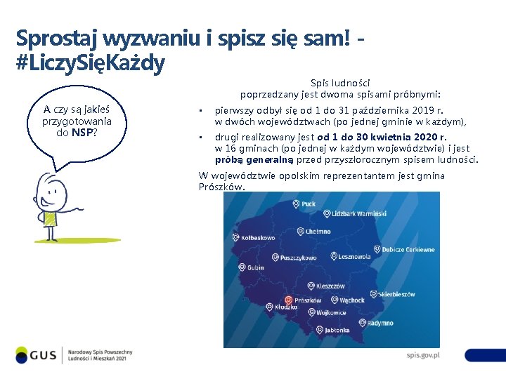 Sprostaj wyzwaniu i spisz się sam! #Liczy. SięKażdy Spis ludności poprzedzany jest dwoma spisami