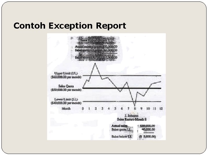 Contoh Exception Report 