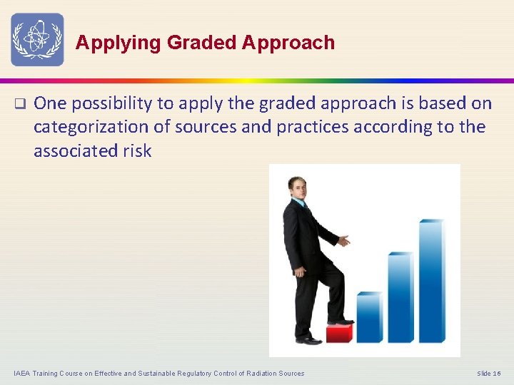 Applying Graded Approach q One possibility to apply the graded approach is based on