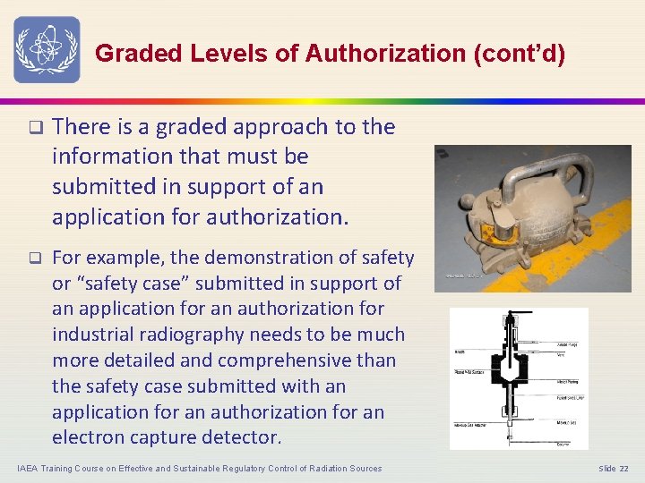 Graded Levels of Authorization (cont’d) q There is a graded approach to the information