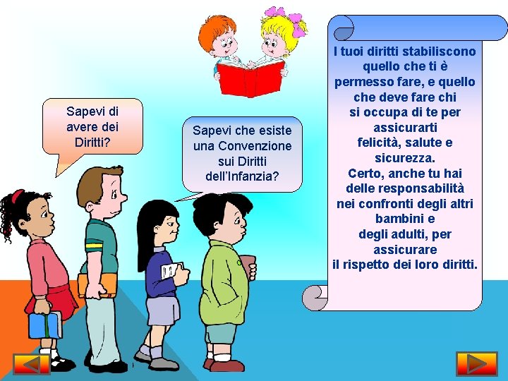 Sapevi di avere dei Diritti? Sapevi che esiste una Convenzione sui Diritti dell’Infanzia? I