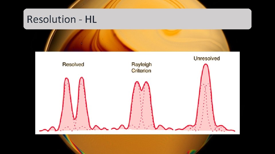 Resolution - HL Resolution - HL