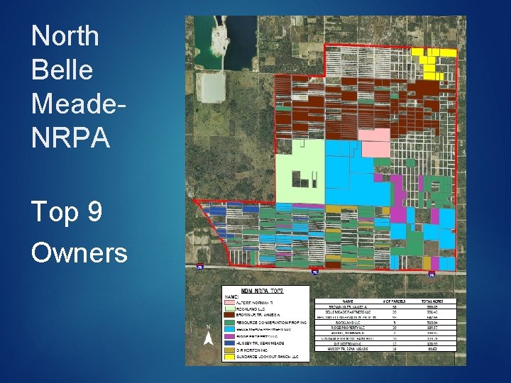 North Belle Meade. NRPA Top 9 Owners North Belle Meade. NRPA Top 9 Owners
