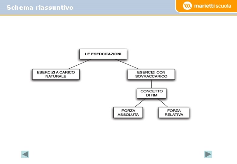 Schema riassuntivo 