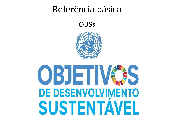 Referência básica ODSs 