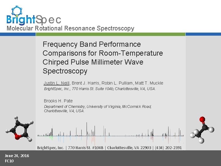 Molecular Rotational Resonance Spectroscopy Frequency Band Performance Comparisons for Room-Temperature Chirped Pulse Millimeter Wave