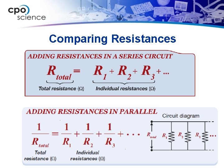 Comparing Resistances 