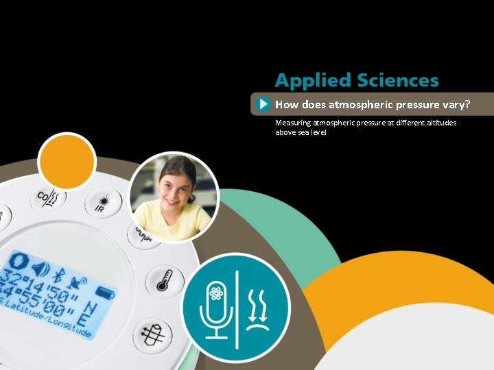 How does atmospheric pressure vary? Measuring atmospheric pressure at different altitudes above sea level
