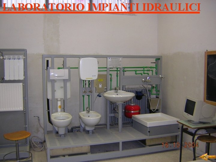 LABORATORIO IMPIANTI IDRAULICI 26 