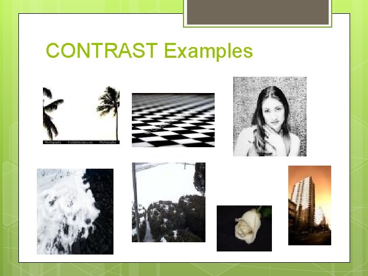 CONTRAST Examples 